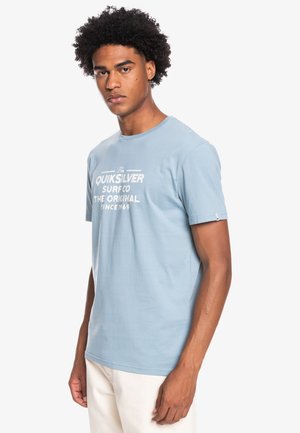 FEEDING LINE MANCHES COURTES - T-shirt z nadrukiem - faded denim