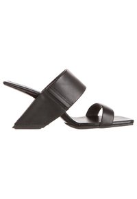 United Nude Pantofle na podpatku - black