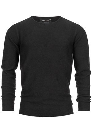 INDICODE JEANS, LOAKIM - Strickpullover - black