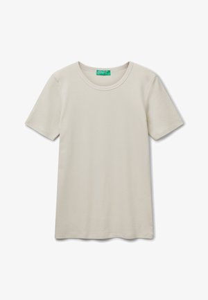 United Colors of Benetton SLIM FIT - T-shirt basic - beige