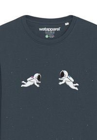watapparel SPACE LOVE - Sweatshirt - india ink grey