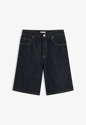 Tommy Hilfiger, TOMMY HILFIGER HIGH RISE STRAIGHT DENIM BERMUDA SHORTS - Shorts di jeans - rinse