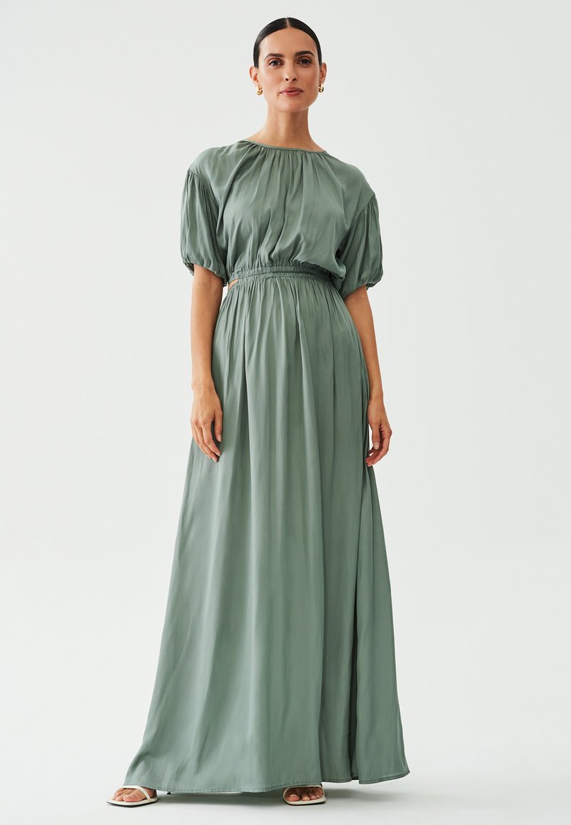 THE FATED - LEESHI  - Maxi dress - sage green, Enlarge