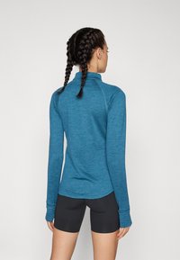 New Balance ATHLETICS GRID 1/2 ZIP - Tops ar garām piedurknēm - terrarium heather