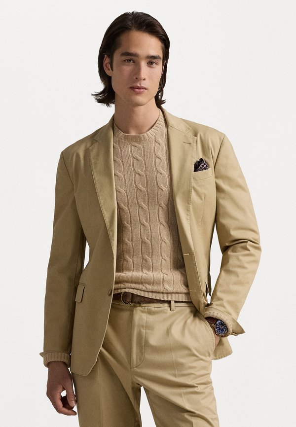 POLO UNCONSTRUCTED MODERN SUIT JACKET - Blazer jacket - monument tan