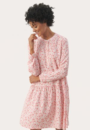 ALLIE - Shirt dress - morning glory graphic print