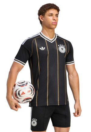 adidas Originals, GERMANY 26 THIRD JERSEY - Футболна фланелка - black