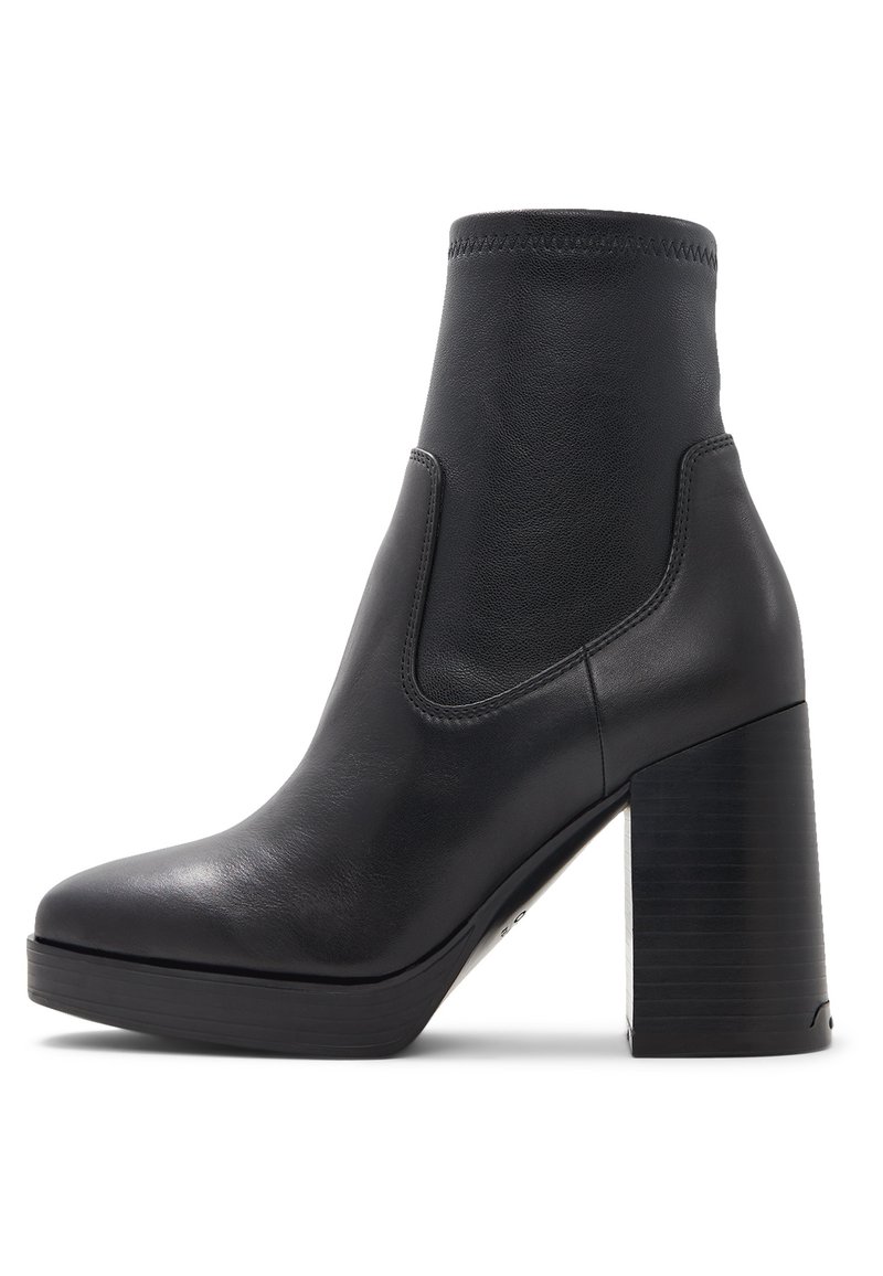 ALDO Enkellaarsjes met plateauzool zwart ALDO Enkellaarsjes met plateauzool zwart