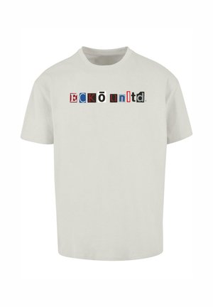 ecko unltd. MAGAZINE - Print T-shirt - lightasphalt