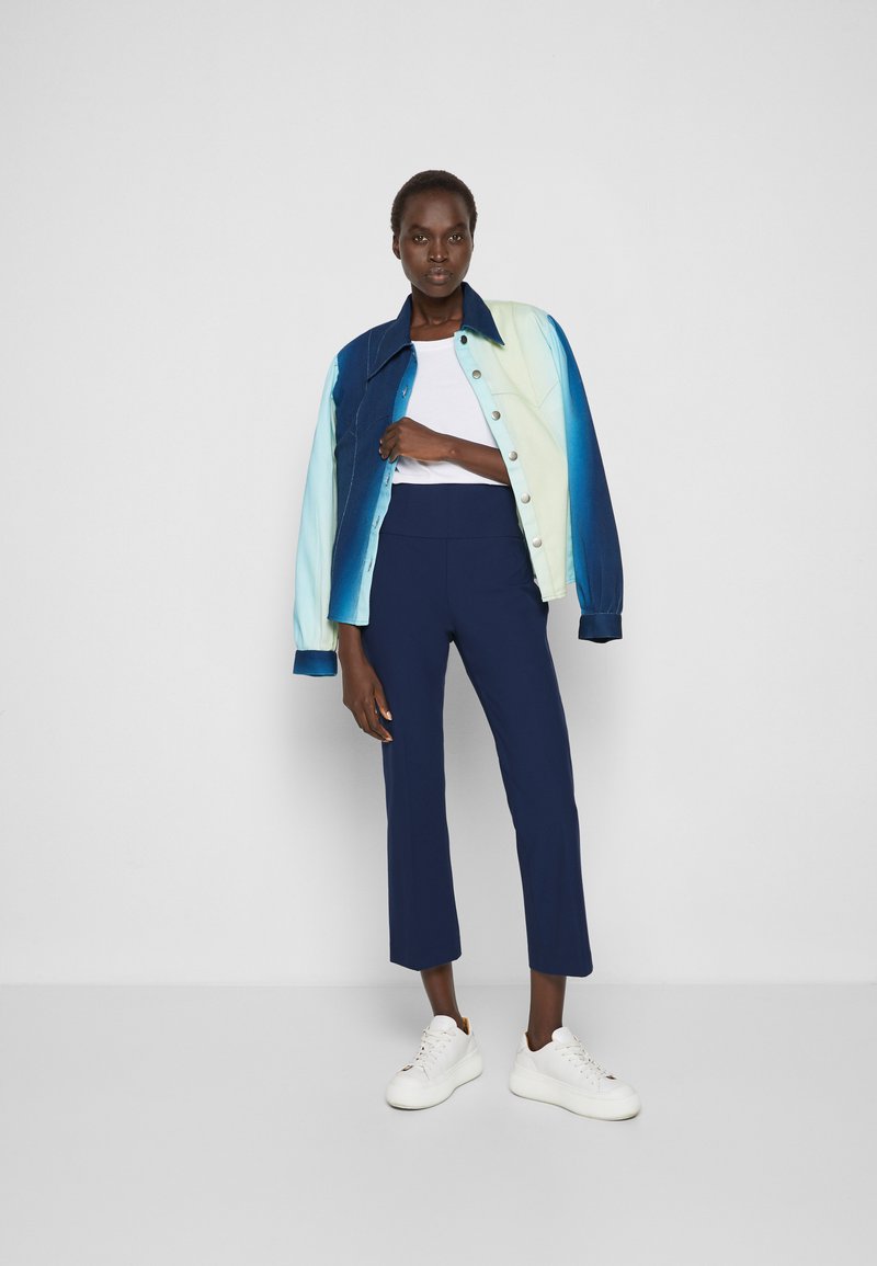 Damen Bekleidung | Theory TREECA Stoffhose sea blue/blau - QG47047 Damen Bekleidung | Theory TREECA Stoffhose sea blue/blau - QG47047