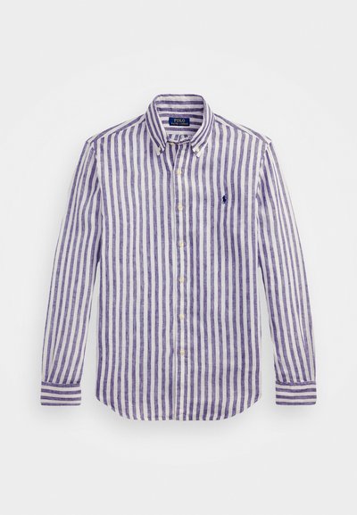 Polo Ralph Lauren LONG SLEEVE SPORT SHIRT - Πουκάμισο - powder purple/white