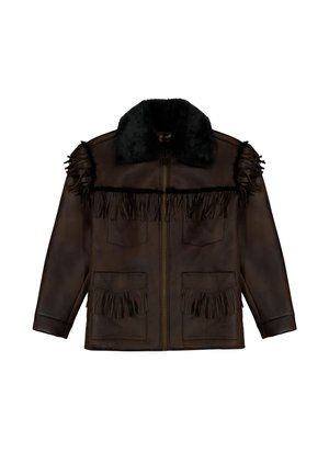 Wrangler FRINGE WRANGE JACKET - Short coat - brown