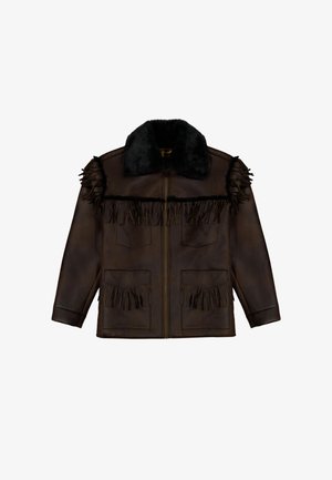 Wrangler FRINGE WRANGE JACKET - Manteau court - brown