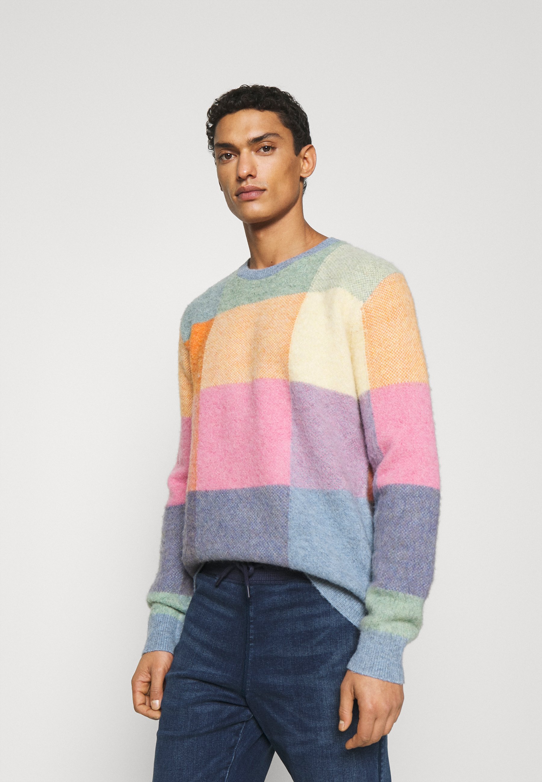 Polo Ralph Lauren LONG SLEEVE - Džemperis - multi/spalvota - Zalando.lt