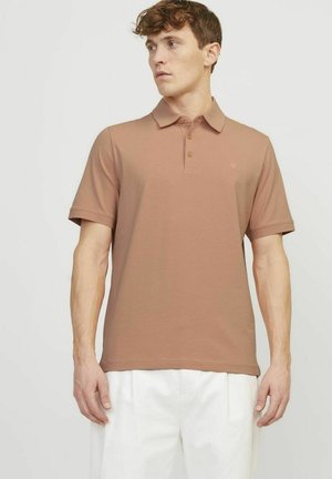 Jack & Jones PREMIUM PREMIUM EINFARBIG  - Poloshirt - café crème