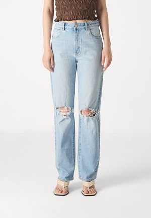 Abrand Jeans HIGH RISE STRAIGHT GINA  - Sirgete säärtega teksad - light blue denim