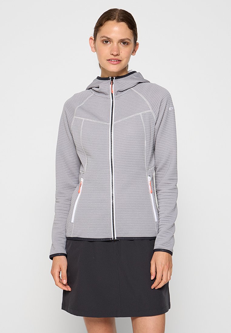 icepeak Fleecejas lichtgrijs