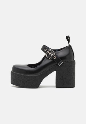 Zapatos altos - black