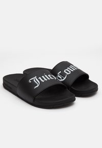 Juicy Couture CARMEN COLLEGIATE SLIDER - Baseino šlepetės - black
