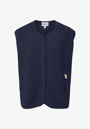 Pieces, PCKATTY - Mellény - maritime blue