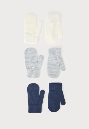 Friboo by Zalando, UNISEX 3 PACK - Ръкавици без пръсти - off-white/blue/grey