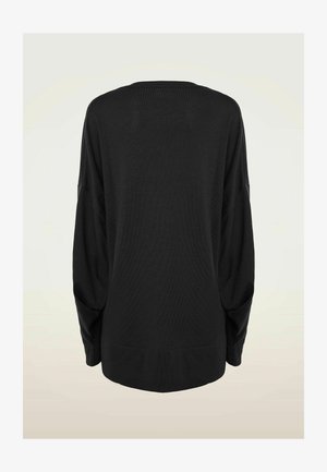 Wolford, MERINO KNIT TOP LONG SLEEVES - Maglione - black