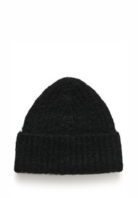 Kaffe Curve HELLA HOOD - Huer - black deep