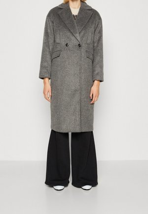 Mantel - mottled grey