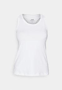 ESSENTIAL RACERBACK TANK - Topper - white