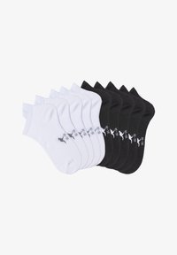 Unausgewählt, 5x weiß 5x schwarz
