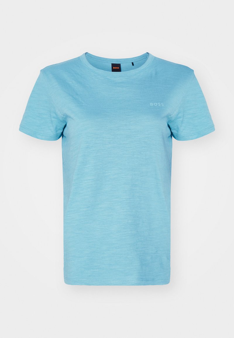 Boss T-shirt basic blauw Boss T-shirt basic blauw