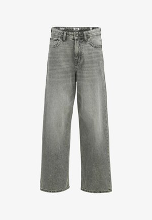 Široke kavbojke - grey denim