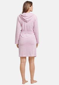 Schiesser Bademantel - rosa