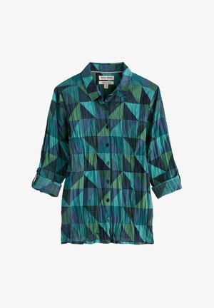 Seasalt Cornwall, SEASALT CORNWALL LARISSA SHIRT - Πουκαμίσα με κουμπιά - teal - blanket geo estuary