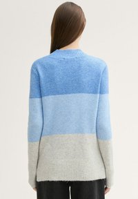 TOM TAILOR DENIM Maglione - mid blue beige