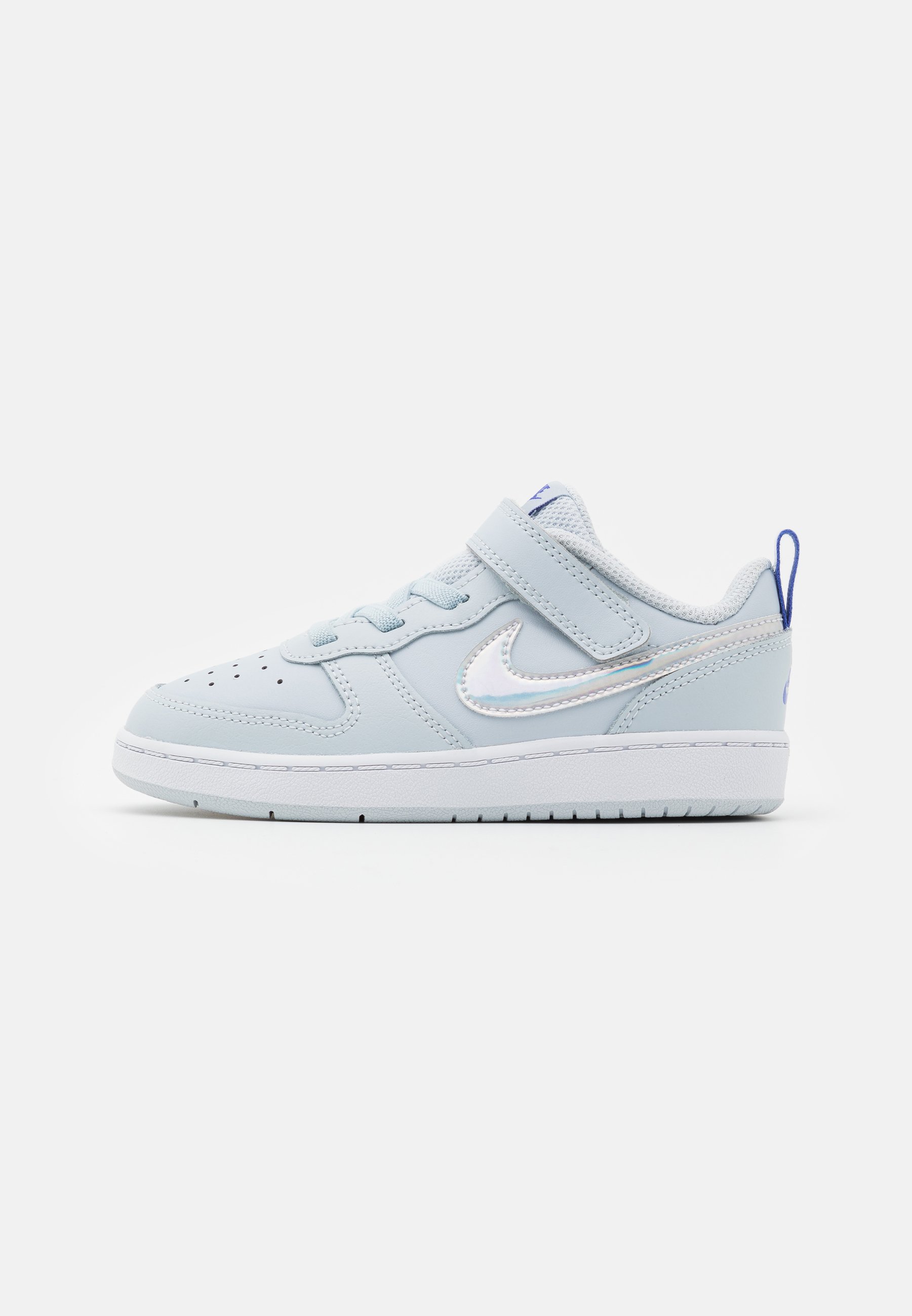 Nike Sportswear Court Borough 2 Baby Shoes Aura White Sapphire Blue Zalando Co Uk