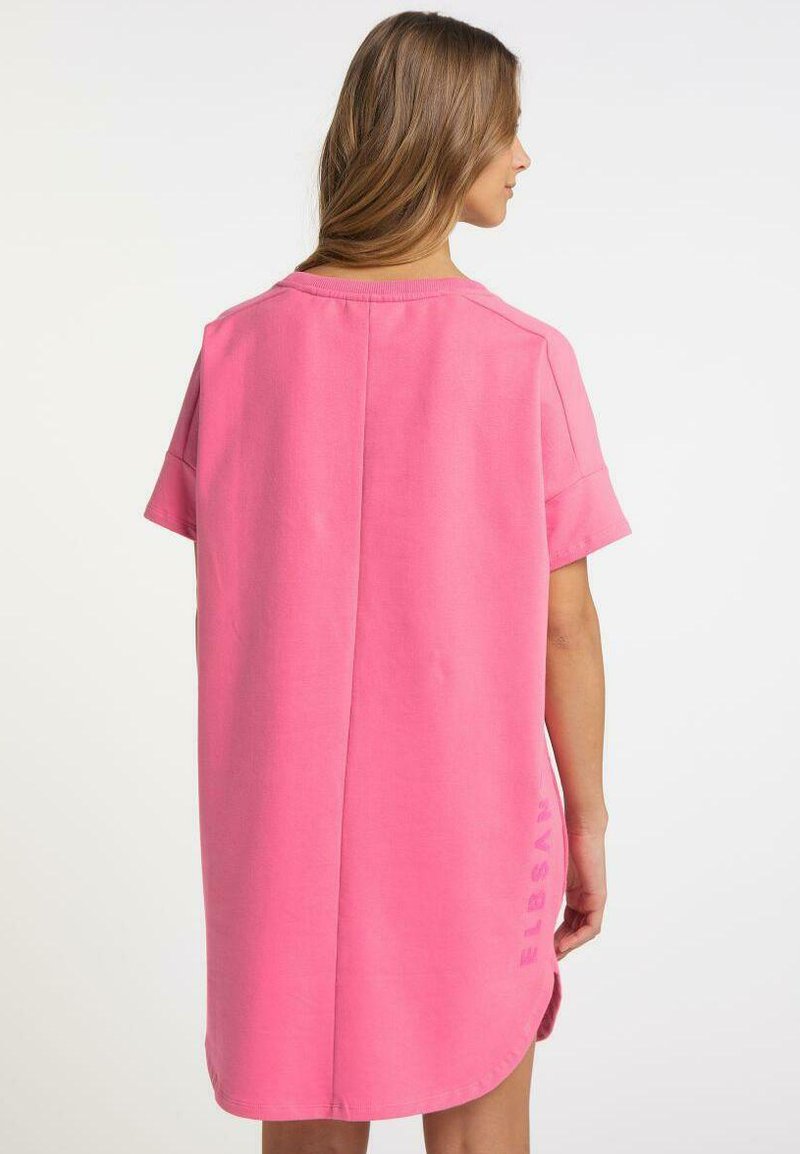 Damen Freizeitkleider | Elbsand OTRA Freizeitkleid pink coral/pink - ZG20180 Damen Freizeitkleider | Elbsand OTRA Freizeitkleid pink coral/pink - ZG20180