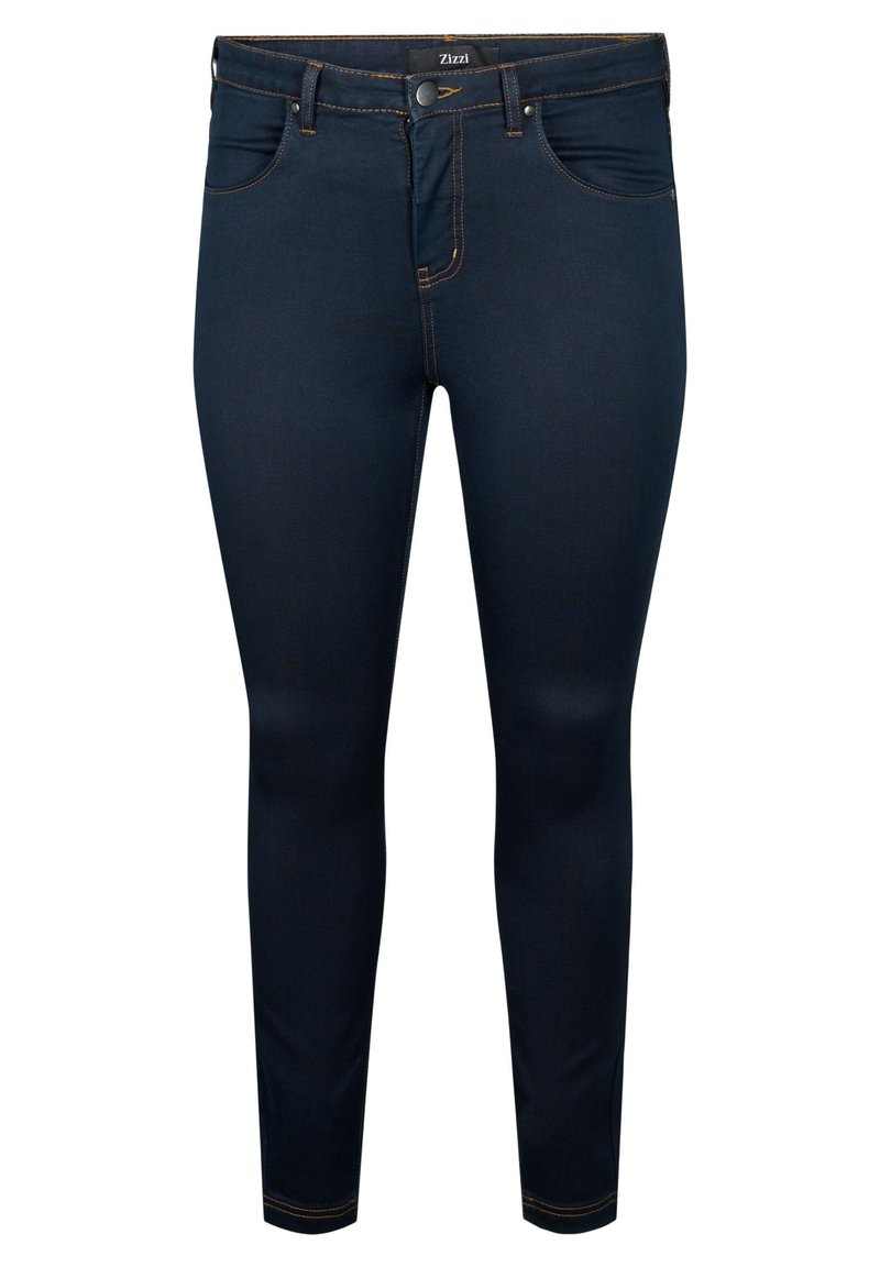 Zizzi Slim fit jeans bruin
