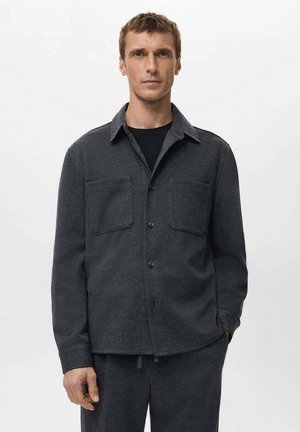 Camisa - mottled dark grey