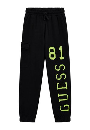 JOGGING LOGO-PATCH - Tracksuit bottoms - schwarz