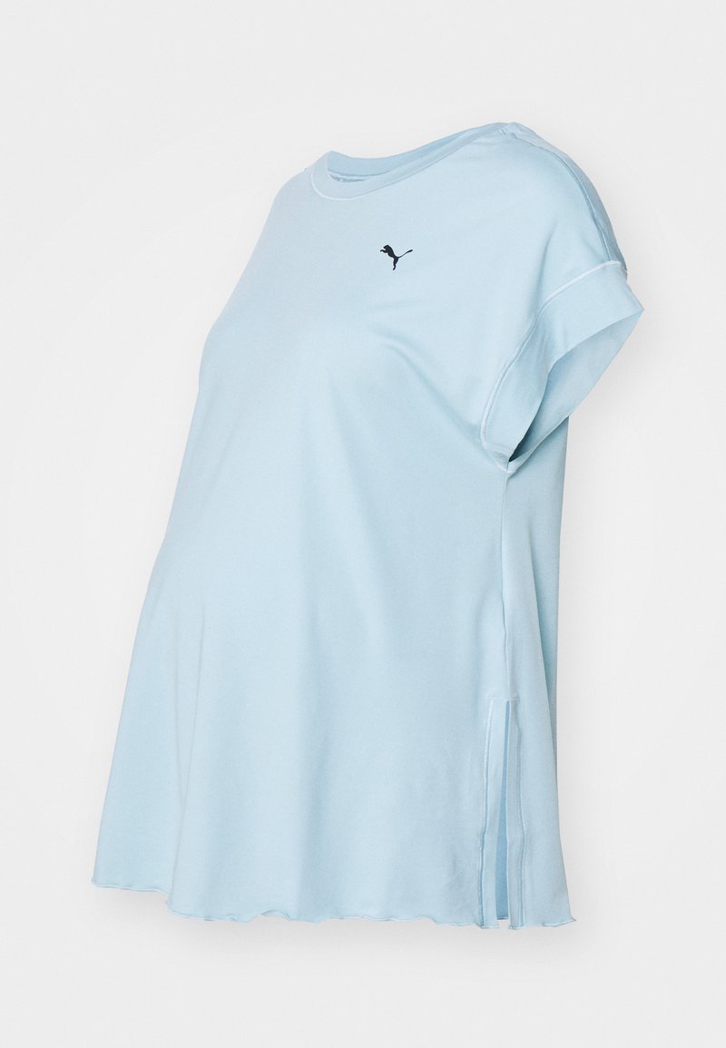Puma MATERNITY STUDIO OVERSIZED TEE - Športne majice - turquoise surf