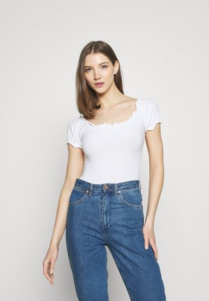 LETTUCE EDGE BARDOT - Top - white