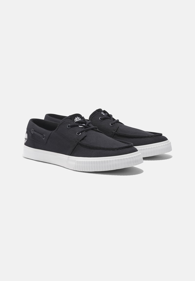 Timberland MYLO BAY - Boat shoes - black canvas