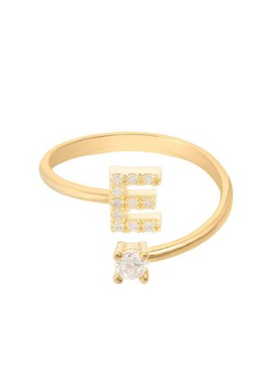 INITIAL E - Ring - yellow