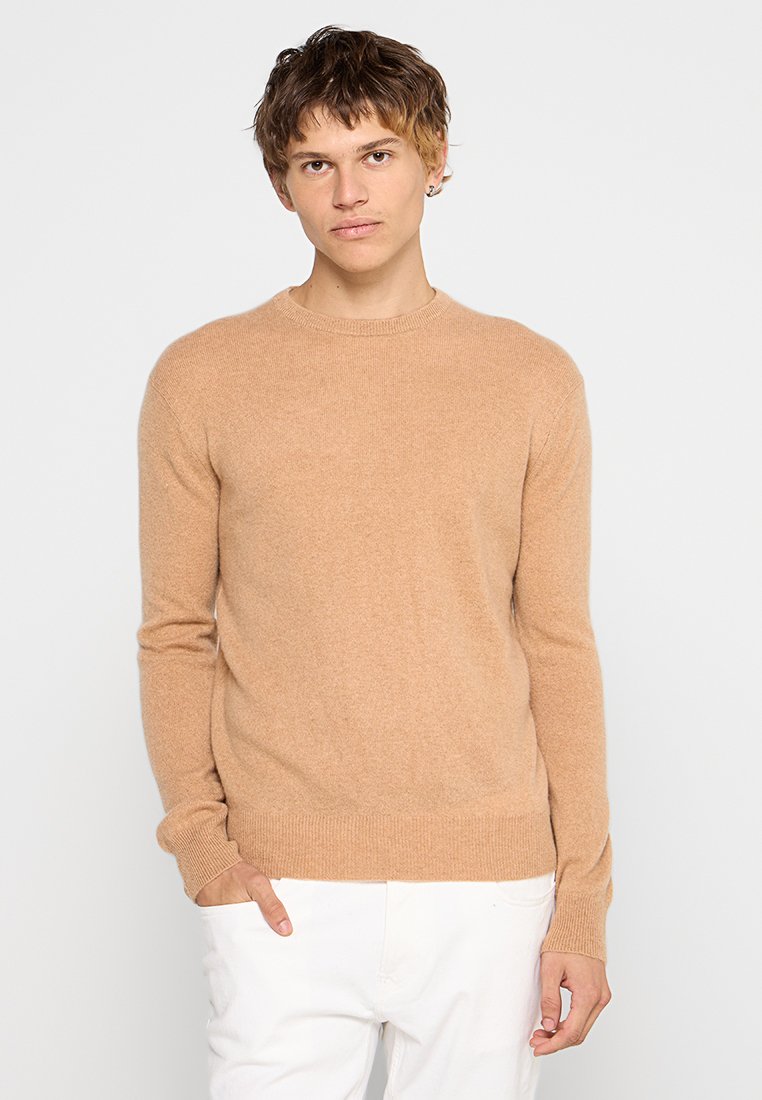 Authentic Cashmere Trui zandkleur