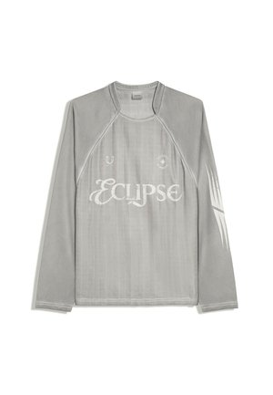 Bershka, LONG SLEEVE TECHNICAL - T-SHIRT - T-shirt à manches longues - light grey