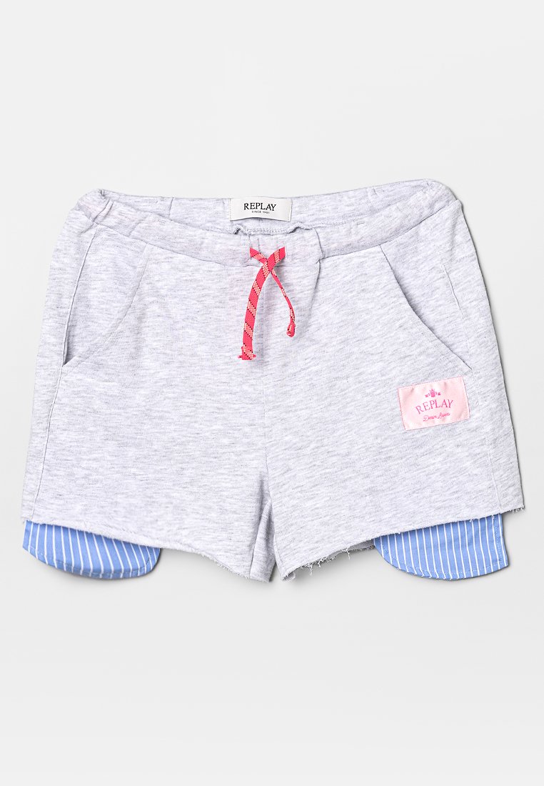 Replay Shorts lichtgrijs