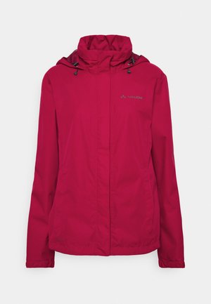 WOMENS ESCAPE BIKE LIGHT JACKET - Waterproof jacket - crimson red