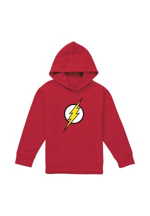 Warner Brothers, JLA FLASH LOGO UNISEX - Hoodie - red