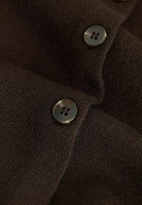 Kardiganas - chocolate brown